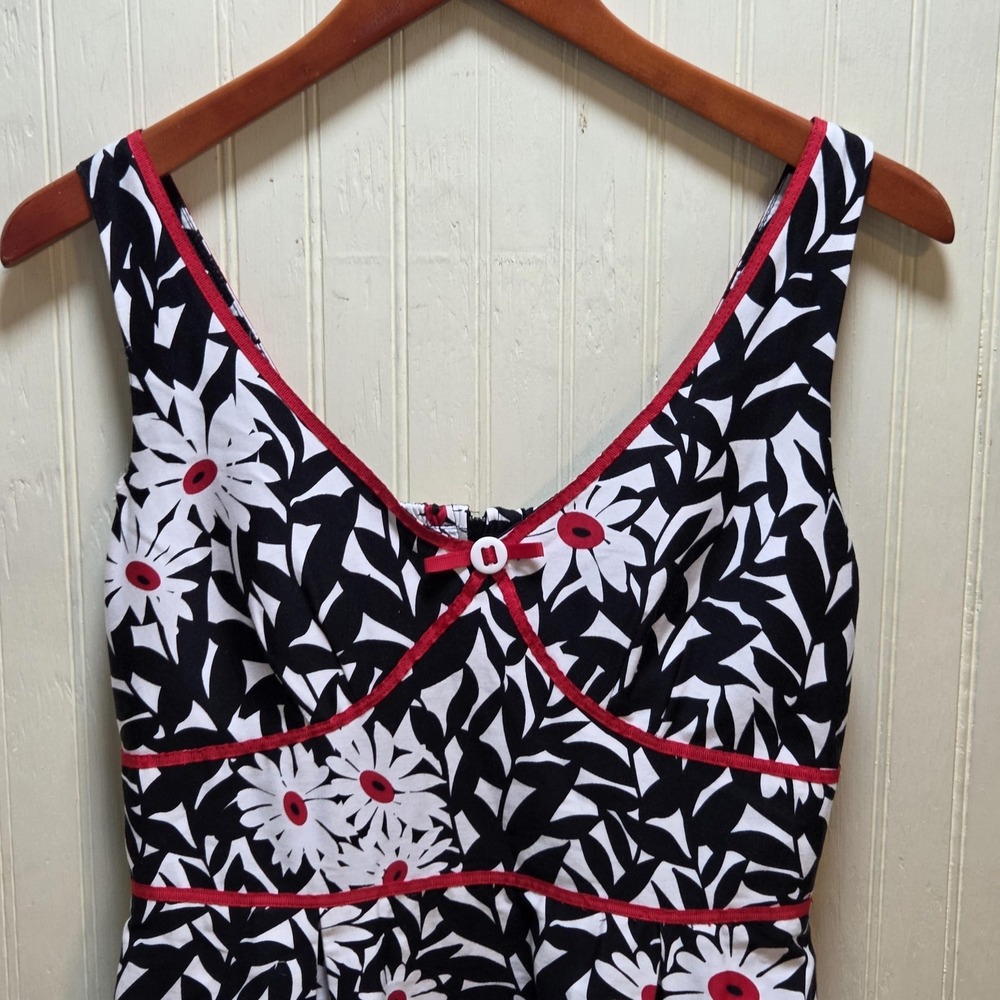 Madison Leigh Dress Womens 6 Multicolor Floral Sleeveless Fit‎ & Flare Knee